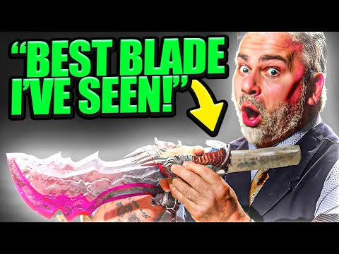 CRAFTING INSANE SWORDS AND LEGENDARY KNIVES on Forged In Fire