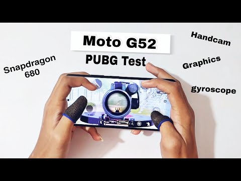 moto g52 PUBG Test And Gameplay | moto g52 4G bgmi gameplay