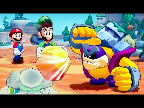 Mario & Luigi Brothership - 100% Walkthrough Part 5: Gorumbla BOSS & Side Quests