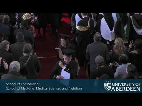 University of Aberdeen Graduations - November 2024 - Tuesday 26th, 10.30am