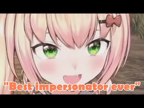 Best Impersonator Ever【Momosuzu Nene】