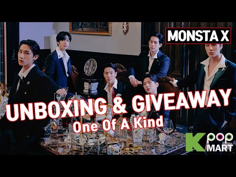 MONSTA X One Of A Kind Unboxing | Giveaway Album Ver4 언박싱 무료나눔 | KPOPMART