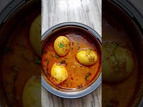 Today special 🥚 గుడ్డు కారం పులుసు #shortvideo #food 👌👍🏻🍲