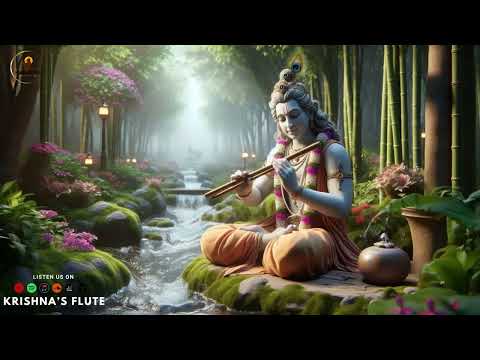 Harmonious Repose: Krishna's Flute Meditation, krishna Flute Music ,  Deep Relaxing