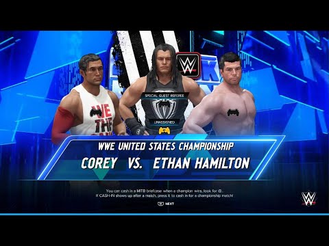 AWA Friday night smackdown: Ethan vs Corey. Special guest refaree (TheungreatAJ)