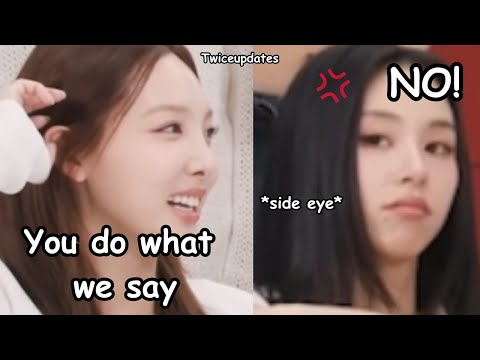 twice chaeyoung disobey nayeon ft tzuyu accusing her unnie *savage maknae*