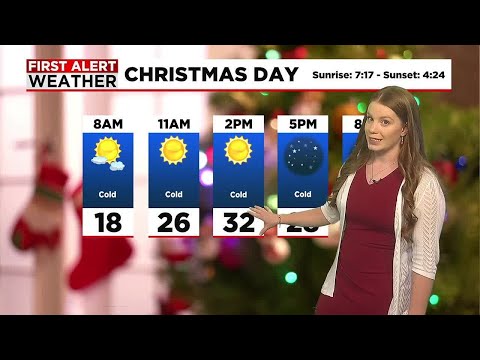 Allison's Christmas Eve Forecast