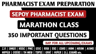 Sepoy pharmacist exam preparation | OSSSC | DSSSB pharmacist exam |Prison department pharmacist 2024