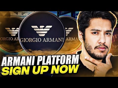 ARMANI VIP PLATFORM 🔥SIGN UP NOW🔥