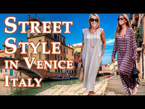 Street Style in Venice ITALY #venice2024 #italianstreetstyle #italianfashion