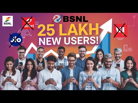 BSNL Ki Diwali🥳 Jio, Airtel,V! Ka Diwalaaaa❗|| BSNL Gain 25Lakh+ Users