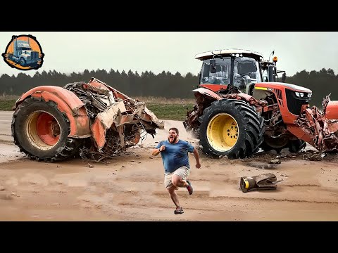 Dangerous Idiots Truck & Heavy Equipment Fails Compilation | Extreme Truck Idiots at Work | Part 24