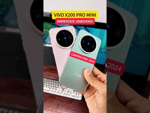 VIVO X200 PRO MINI CAMERA KING 2024 | IMMERSIVE UNBOXING #vivox200promini #vivo #vivox200