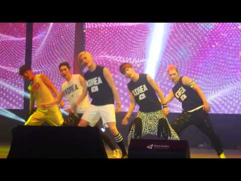 [HD Fancam] 131025 Nu'est - Sleep Talking [Vizit Korea 2013]