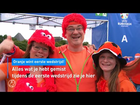 🦁 Alles wat je hebt gemist tijdens de eerste wedstrijd van ORANJE 🧡 | Hart van Nederland