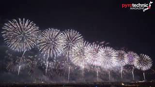 Nagaoka Fireworks Festival 2000 m wide display!