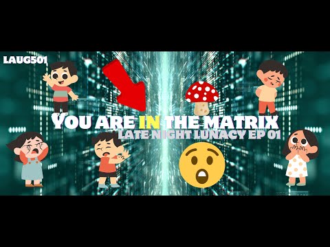 LATE NIGHT LUNACY IS BACK [PR-  EP 01] THE MATRIX IS REAL