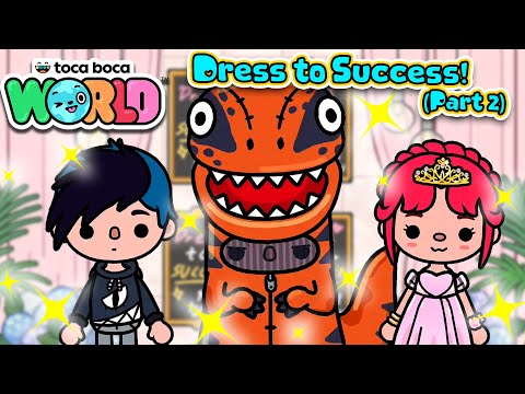 iCherry Trio Plays Dress to Impress in Toca Life World - PART 2