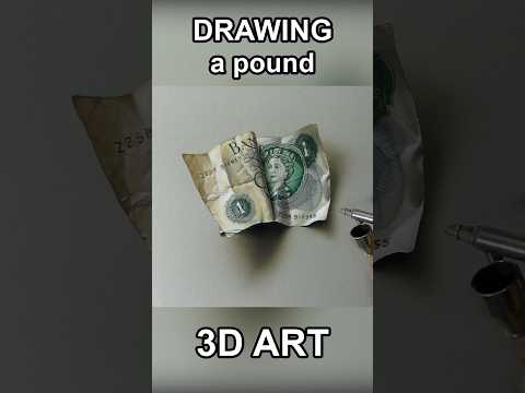 Old £1 note drawing #art