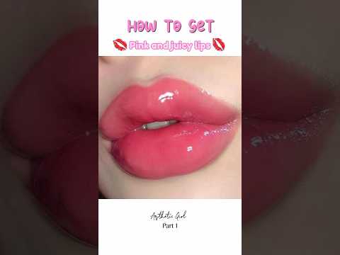 How to get pink and juicy lips 👄🩷#ytshorts #lips #lipcareroutine #lipcare #viralvideo