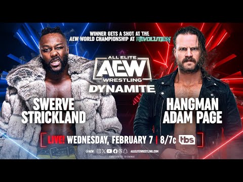 Swerve Strickland Vs Hangman Page - AEW Dynamite 7/2/24 - Highlights.