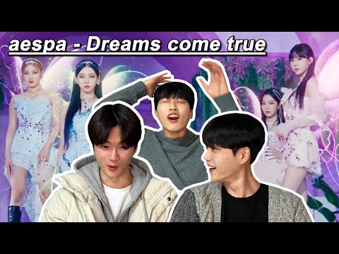 Korean Guys React To Aespa - Dreams come true