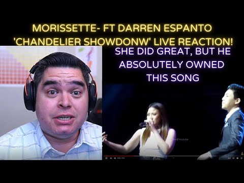 MORISSETTE FT. Darren Espanto- 'Chandelier Showdown' LIVE REACTION!