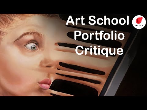 Art School Portfolio Critique: MUST WATCH!