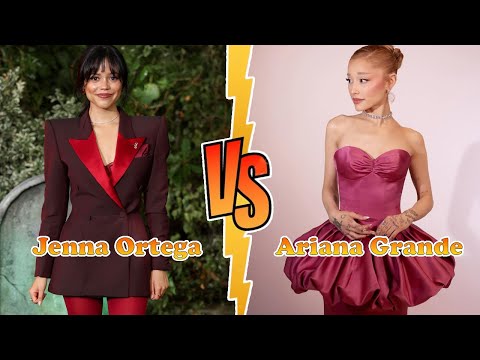 Jenna Ortega (Wednesday) VS Ariana Grande Transformation ★ From Baby To 2024