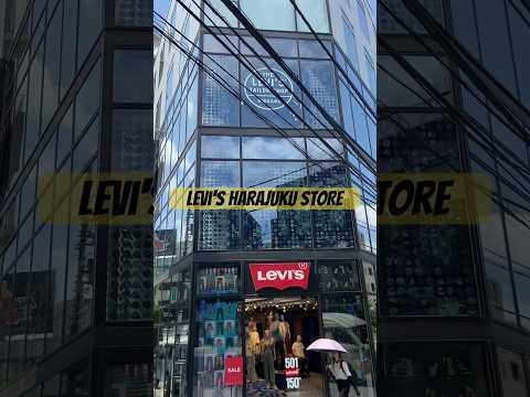 Levi’s Harajuku 原宿Store #nirvana #music #rock #grunge #levis #jeans #denim