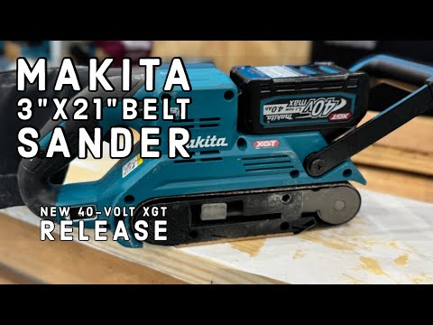 Makita 40V XGT 3"x21" Belt Sander