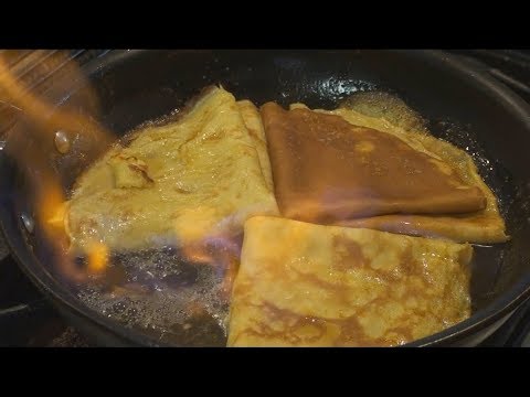 how to make crepes suzette