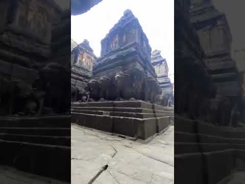 Ellora Cave 16, Kailasa Temple is one of the 34 cave temples and monasteries as part of Ellora caves