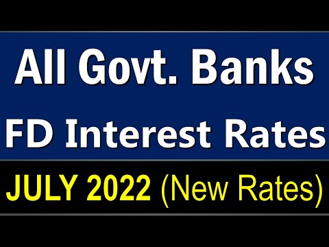 All Govt Banks FD interest rates 2022 | Best Bank for Fixed Deposit in July 2022 | Banking Baba