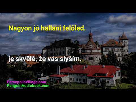 Lassú cseh nyelv kezdőknek | Slow Czech for Hungarian Speaker