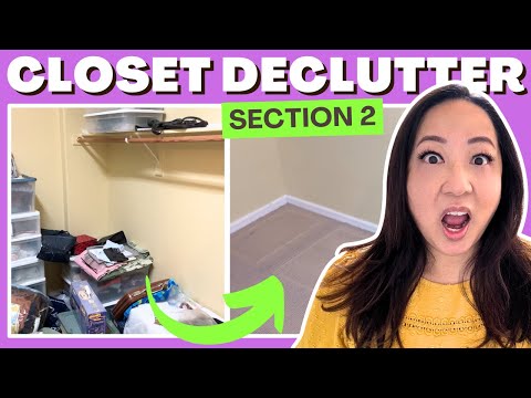 Decluttering This Closet With Excellent Results (Part 2 of 3)