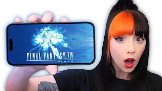 FFXIV IS COMING TO MOBILE?!