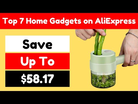 Top 7 Home Gadgets on AliExpress - Up to 68% OFF!