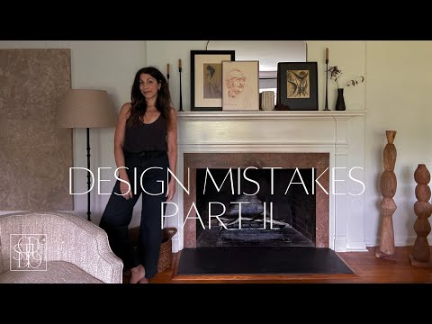 Top 10 Design Mistakes in Your Thinking, Doing & Decorating (part 2)