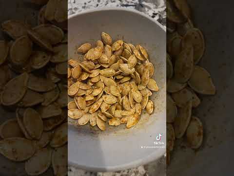 Pumpkin Seeds - sweet or savory?!? #yoursimplemeals #pumpkin #pumpkinseeds #tastefullysimple