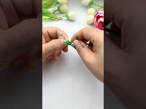 How to tie a peace knot quickly Knot tutorial Pendant jewelry knot tutorial Simple pendant tying