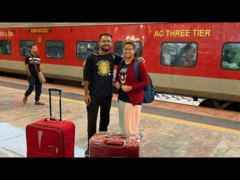 My journey from Kolkata to Bangalore | Part - 1 | 12245 Howrah-SMVT | Bengali Vlog