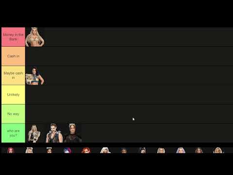 Who should Tiffany Stratton cash in on? // Tier list