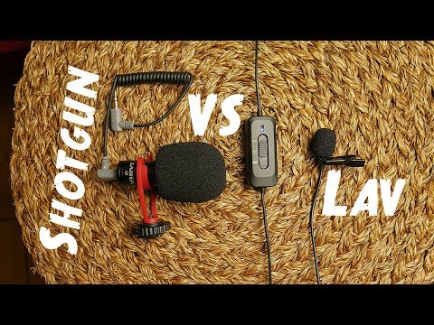 Shotgun Mic Vs Powered Lapel