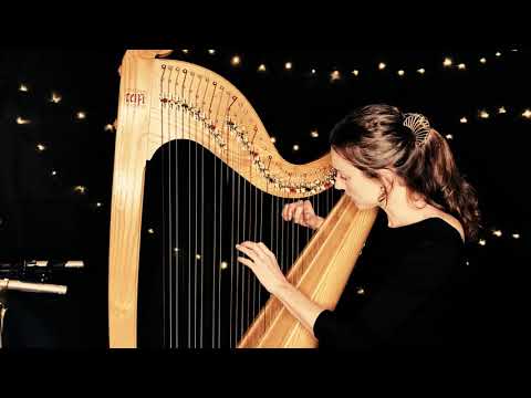 Silent Night - easy Christmas Celtic harp solo (sheet music available!)