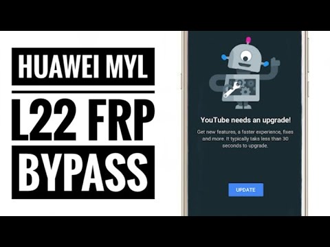 Huawei MYA-L22 2019 New method Without PC TO (REMOVE GOOGLE ACCOUNT)