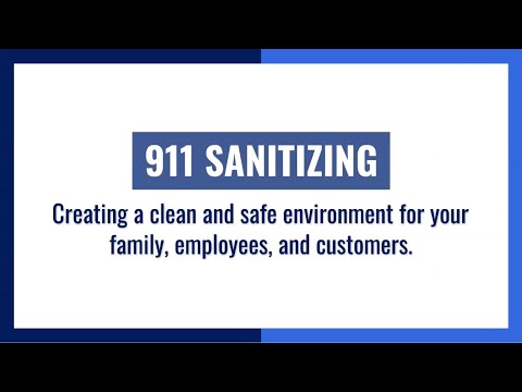 911 Sanitizing Introduction