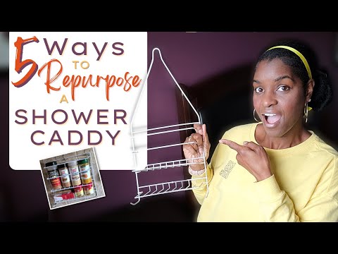 1 Shower Caddy 5 Ways  |  Frugal Living Repurposing Hacks