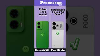 Motorola G35 vs Poco M6 plus || which one is better?? #motog35 #pocom6plus5g