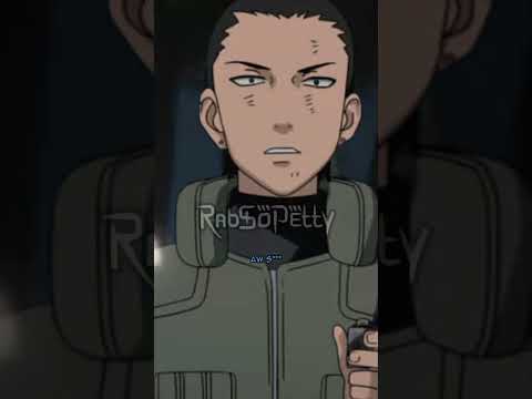 Shikamaru stood ten toes for Asuma 🙏🏿